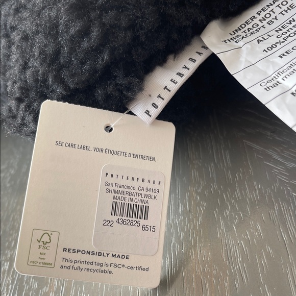 Black Plush Bat Halloween Pillow - Picture 4 of 5